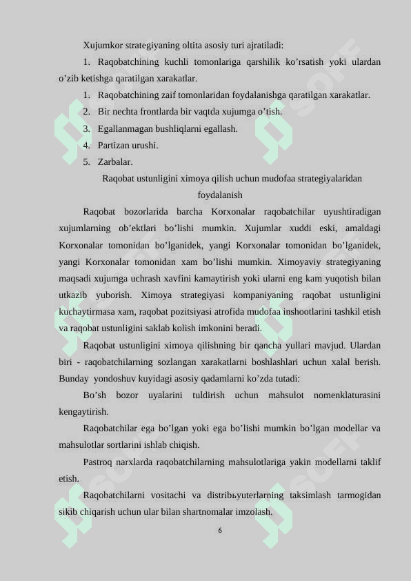 RAQOBAT USTUNLIGINI YARATISH 6