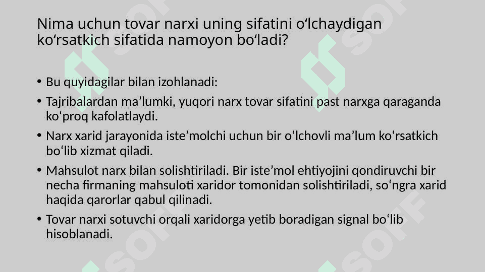 Narx va narx siyosati 7