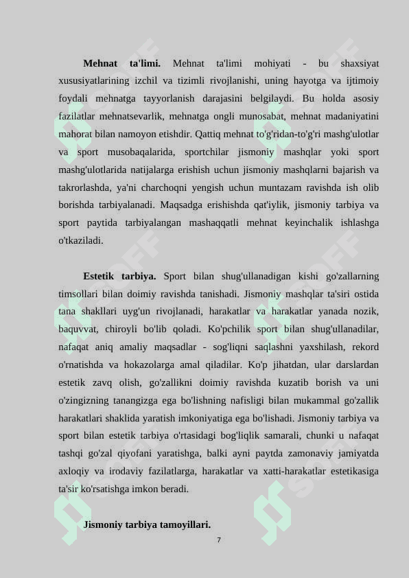 Shaxs tarbiyasida jismoniy tarbiyaning ahamiyati 6