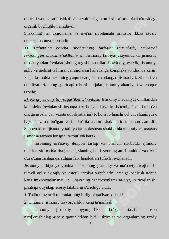 Shaxs tarbiyasida jismoniy tarbiyaning ahamiyati 8