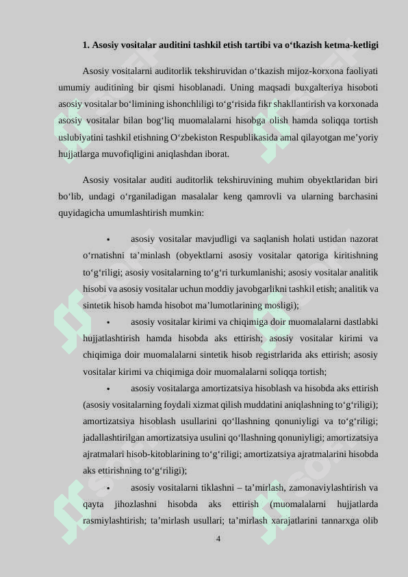 Asosiy vositalar auditi 4