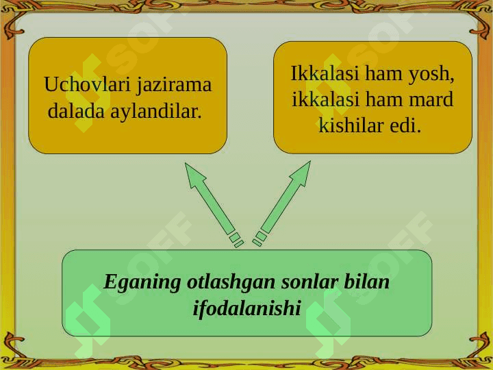 Ega va uning ifodalanishi 8
