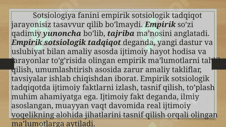 Empirik tadqiqot metodlari 2