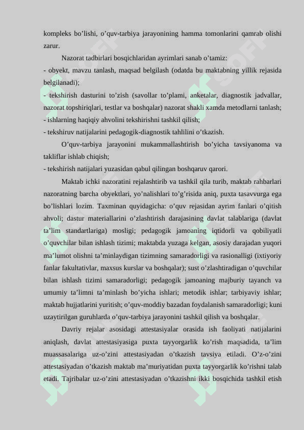 Maktabni boshqarish va unga rahbarlik qilish 2