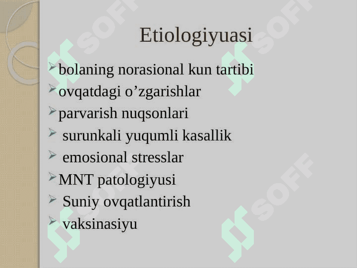 KONSTITUSIYA  ANOMALIYALARI. DIATEZLAR 5