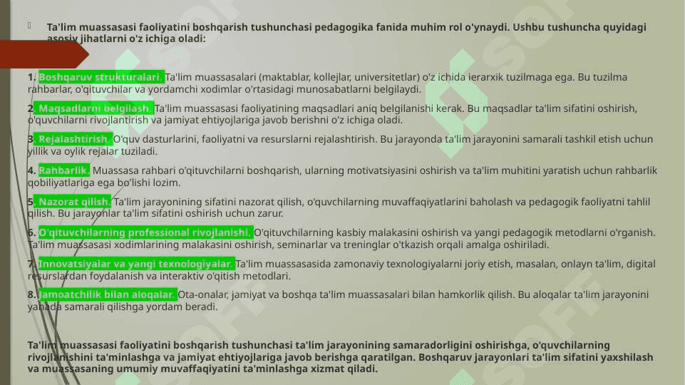 Boshqaruv Tushunchasining mohiyati 4