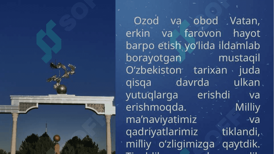 HUSHYORLIK VA OGOHLIK  DAVR TALABI 7