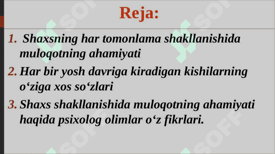 Shaxs shakllanishidagi psixologik - pedagogik masalalar 2