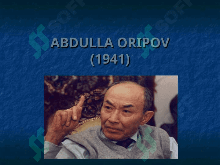 Abdulla Oripov hayoti va ijodi 4