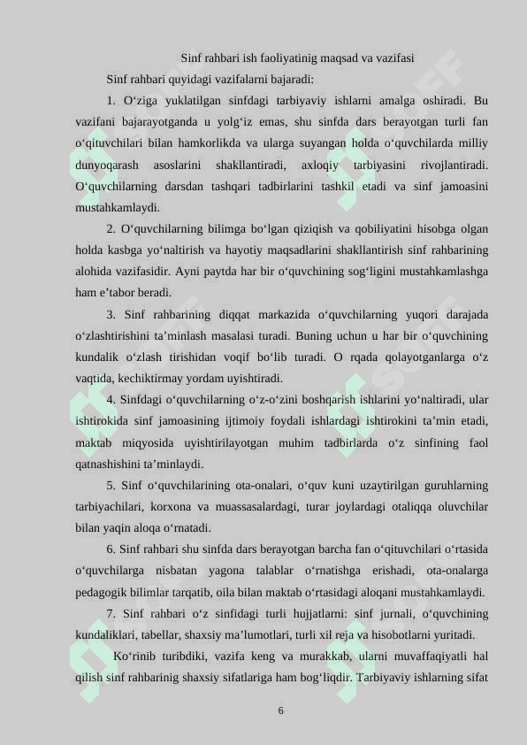 SINF RAHBARINING OILA VA JAMOATCHILIK BILAN HAMKORLIGINI TASHKIL ETISH 6