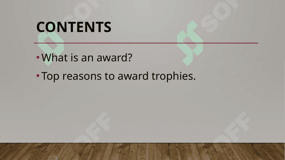 Awards and trophies 2