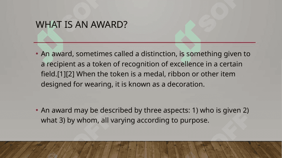 Awards and trophies 3