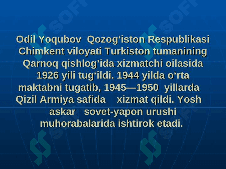 Odil Yoqubov hayoti va ijodi 4