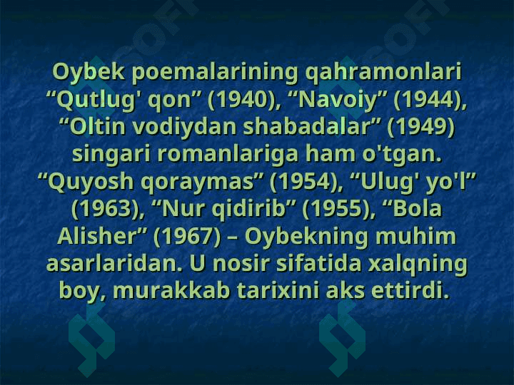 Oybek hayoti va ijodi 7