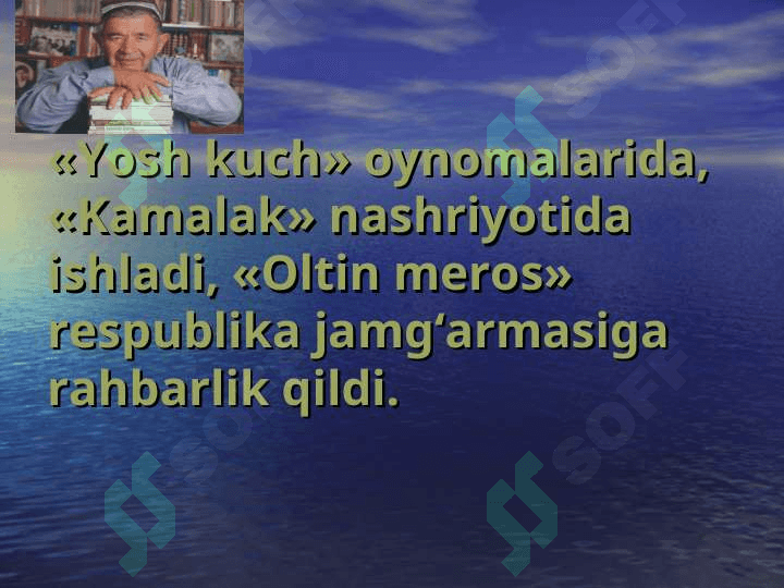 Xudoyberdi To'xtaboyev hayoti va ijodi 6