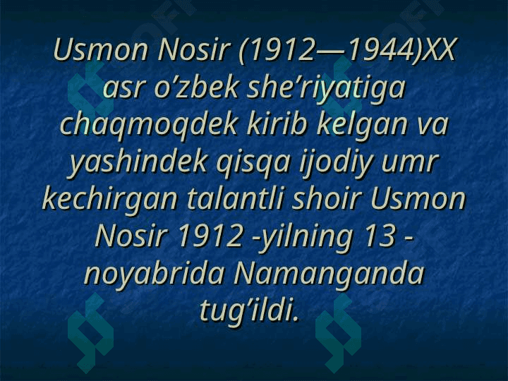 Usmon Nosir hayoti va ijodi 4