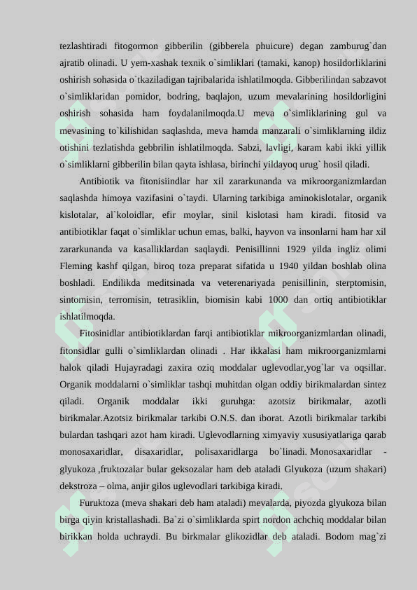 О‘simlik hujayrasining energetikasi haqida 7