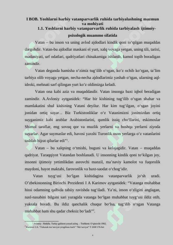 YOSHLARNI HARBIY VATANPARVARLIK TARBIYASINI AMALGA OSHIRISH YO’LLARI 4