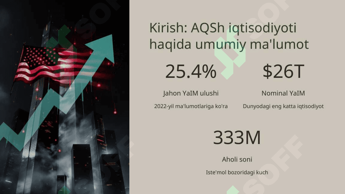 AQSh pul tizimi va uning o'ziga xos xususiyatlari 2
