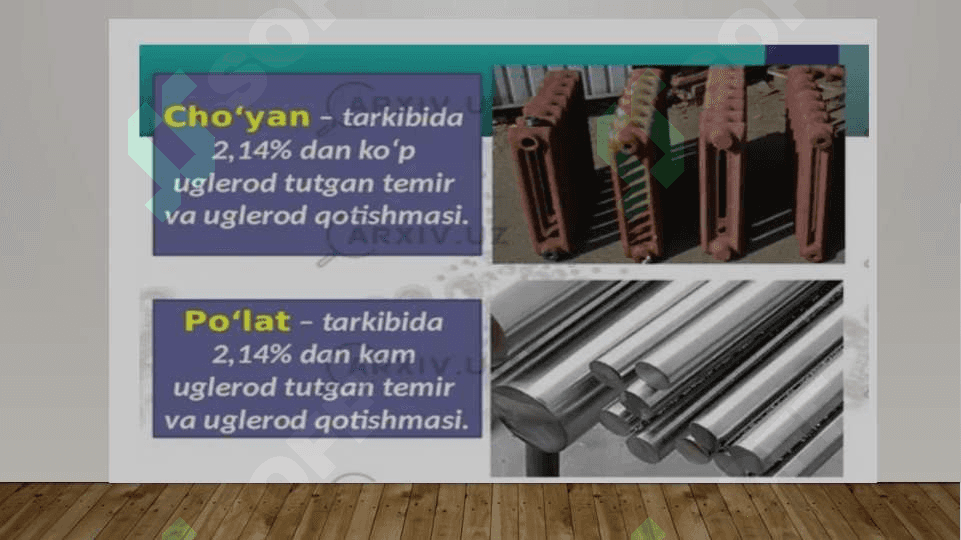 Chuyanlar va ularning turlari markalanishi 2