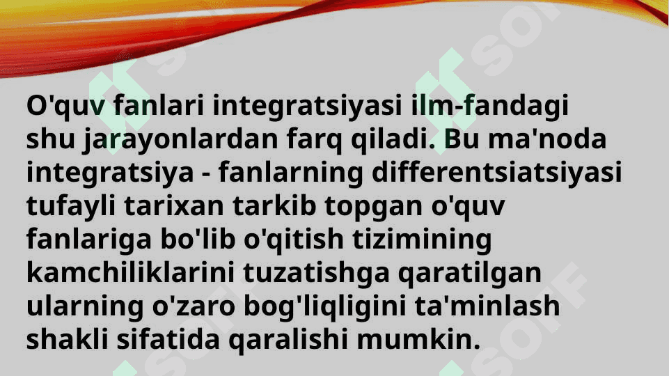 Integratsiya va uni rejalashtirish jarayonini oʻrganish va tahlil qilish 2