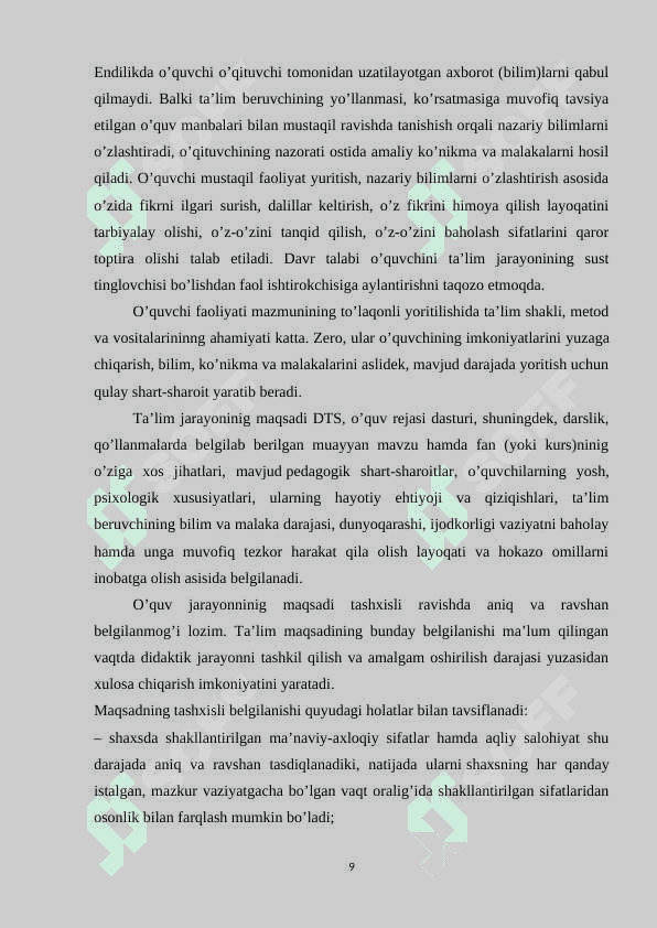 O’QITISH METODLARI 8
