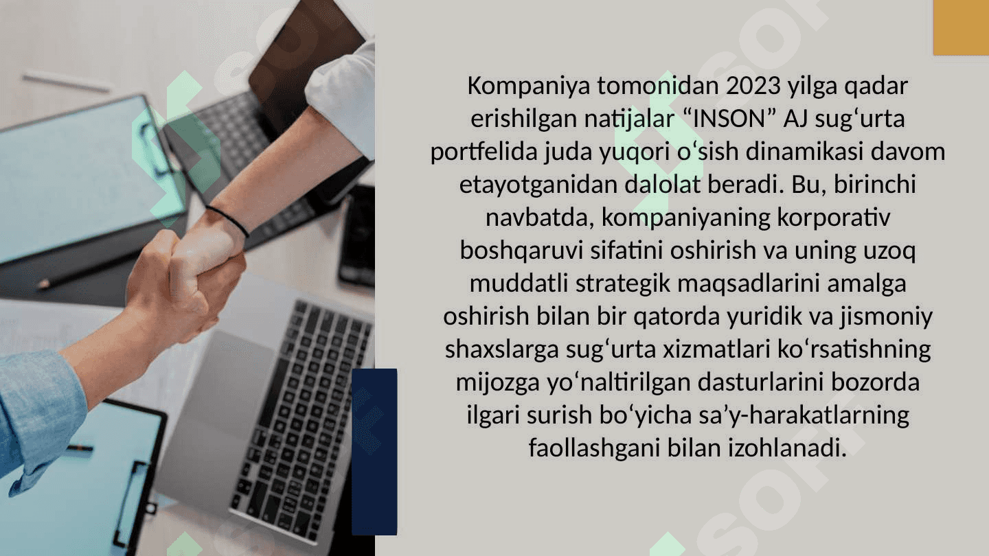 MAVZU: INSON INSURANCE 3