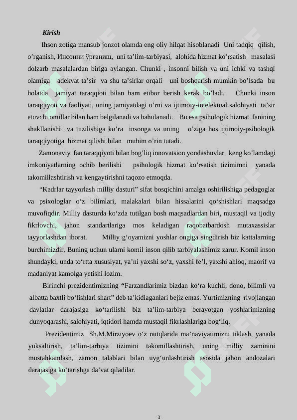 PSIXOLOGIK XIZMAT   ASOSLARI 3