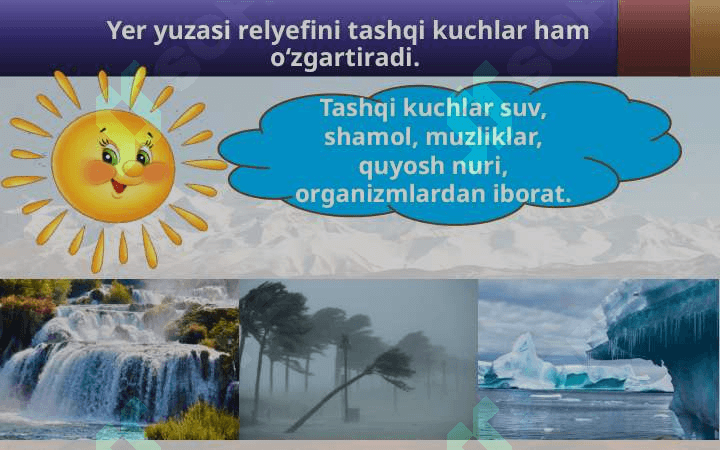 Yer yuzasi relyefining asosiy shakllar 4