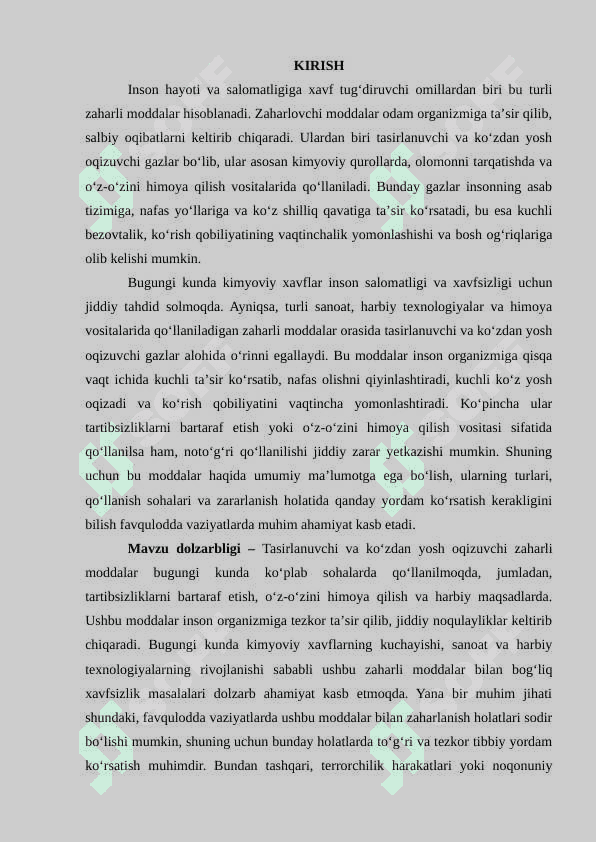 Taʼsirlanuvchi va koʻzdan yosh oqizuvchi zaharli moddalar 2