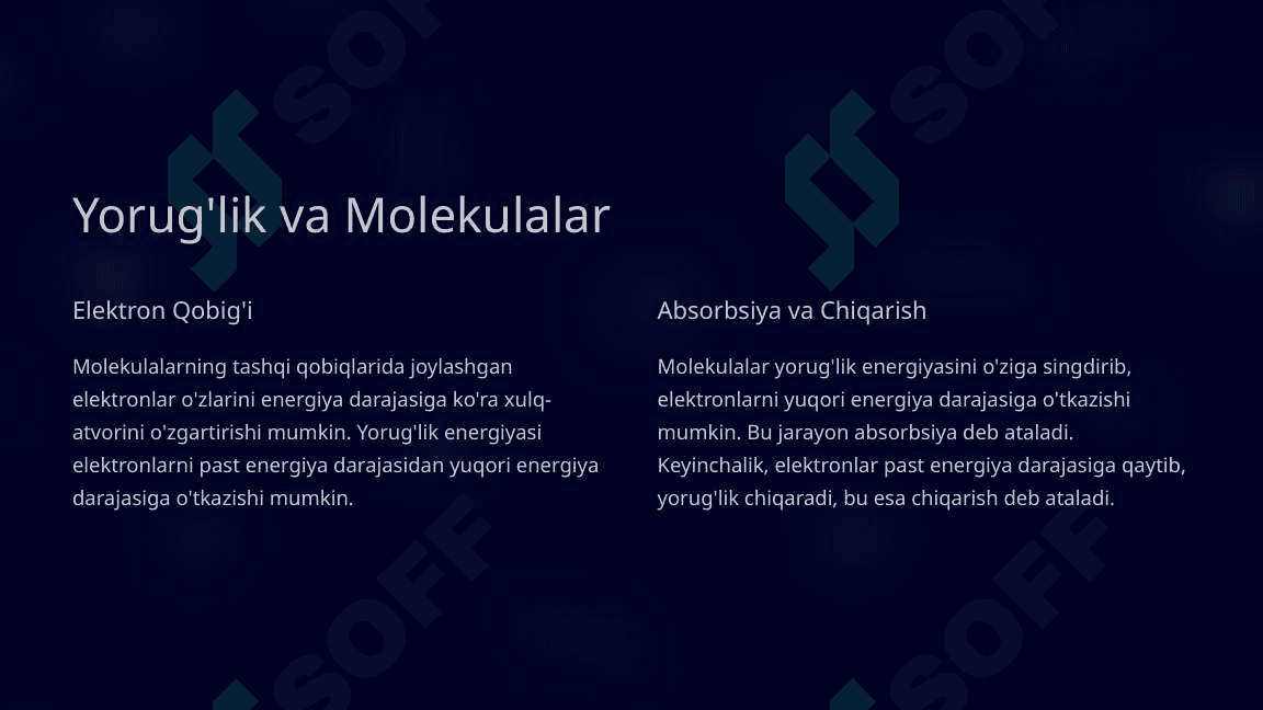 Kirish. Fotokimyoviy Jarayonlar 3