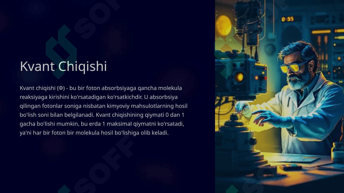 Kirish. Fotokimyoviy Jarayonlar 5