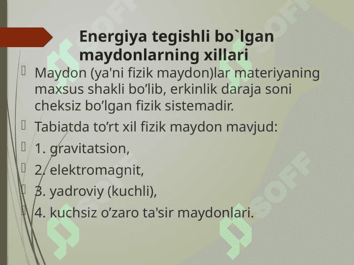 “Modda tuzilishi” zamonaviy kimyoning nazariy asosi. Asosiy tushunchalar 4