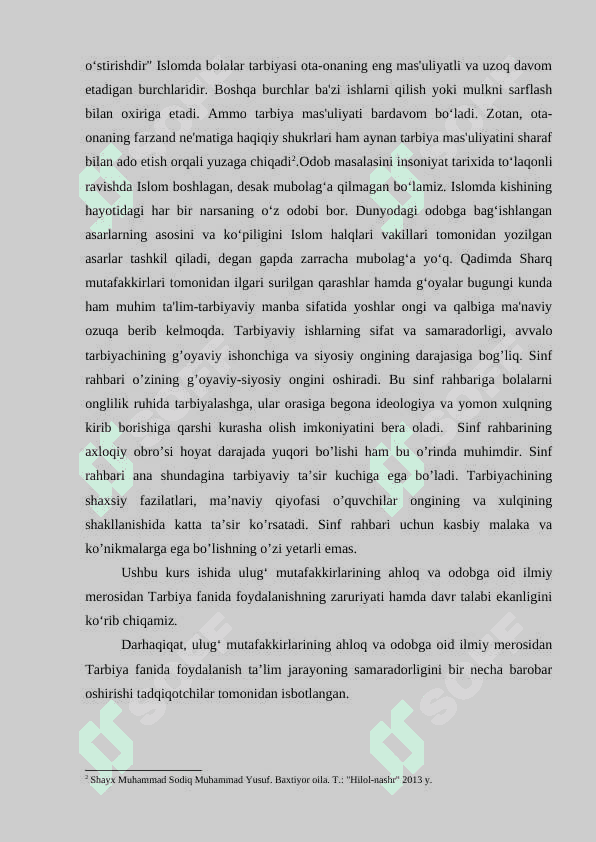 Shaxs tarbiyasida pedagogik texnologiyalardan foydalanish 4
