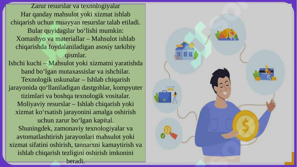 Biznes rejada mahsulot (xizmat) ta'rifi 7