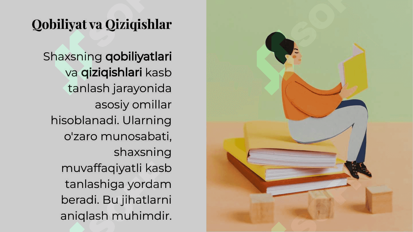 Kasb tanlashga doir psixologik tadqiqotlar 7