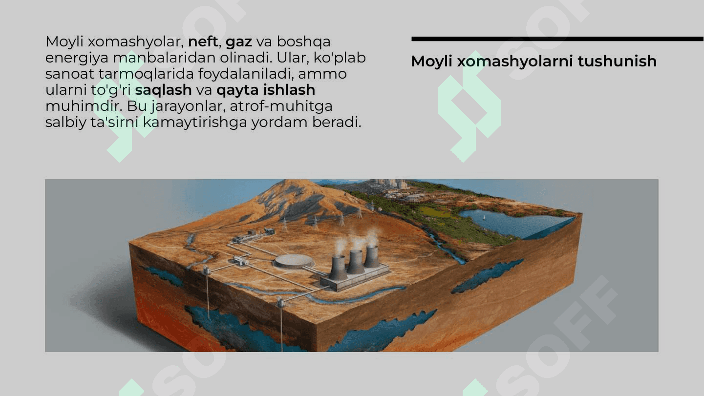 Moyli xomashyolarni saqlash va qayta ishlash 3