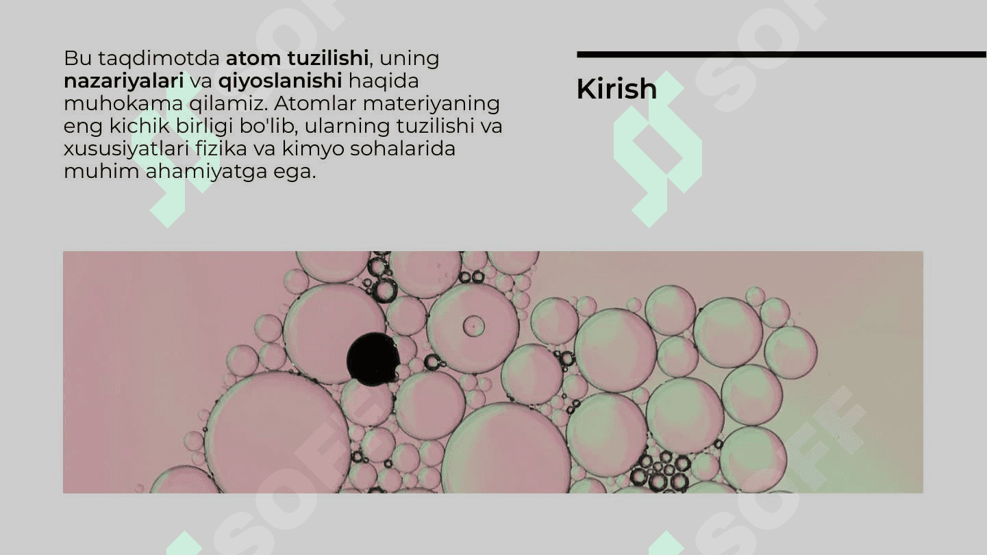 Atom tuzilishi haqidagi nazariyalar 2