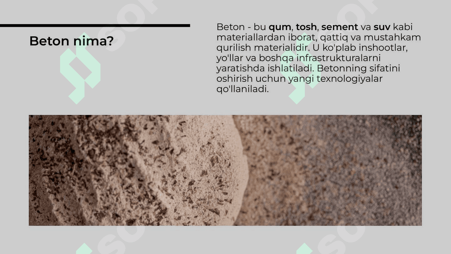 Yuqori mustahkam betonlar tayyorlash usullari va innovatsion texnologiyalar 3