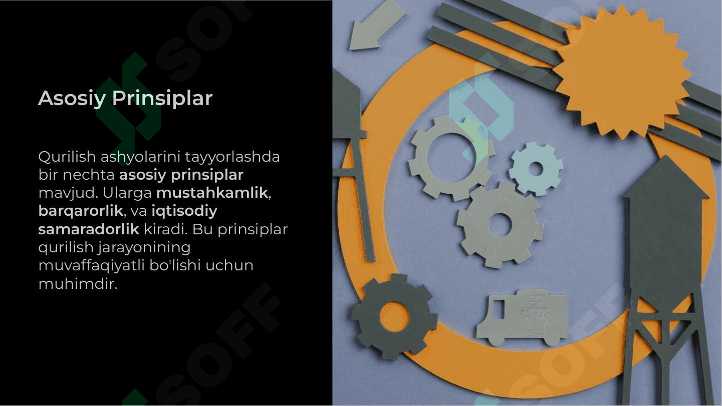Qurilish ashyolarining tayyorlashning asosiy prinsiplari, asosiy nazariy yo'nalishlar tahlili 4