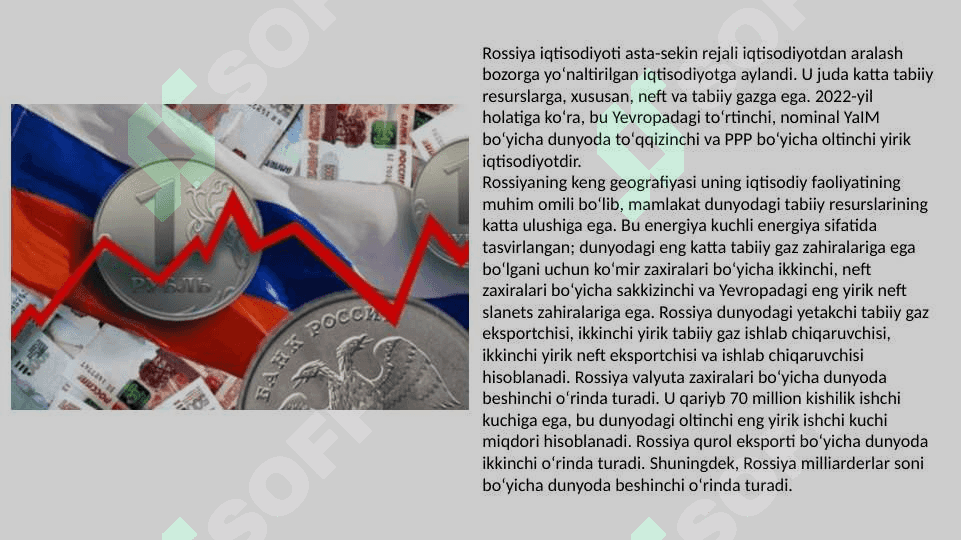 Rossiya iqtisodiyoti 3