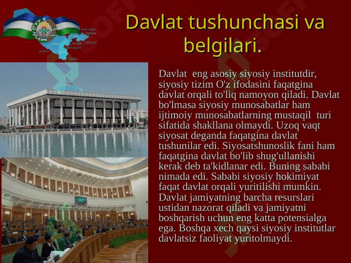 Davlatning ichki va tashqi funksiyalari hamda ularga ta'sir qiluvchi omillar 3