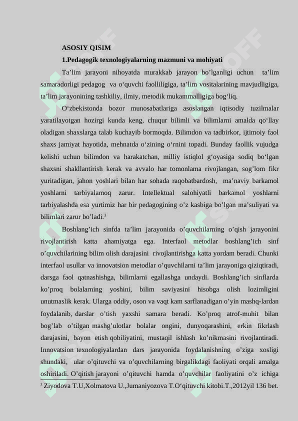 Boshlang’ich ta’limda zamonaviy pedagogik texnologiyalar 5