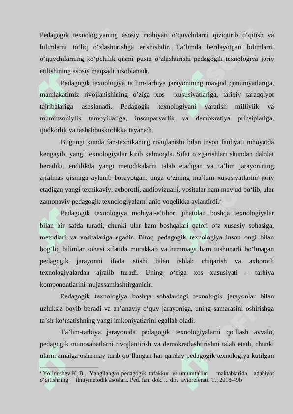 Boshlang’ich ta’limda zamonaviy pedagogik texnologiyalar 7