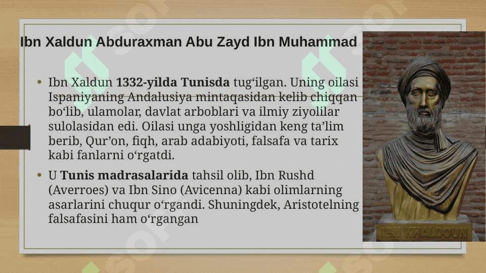 Ibn Xaldunning „Muqaddima“asari 3