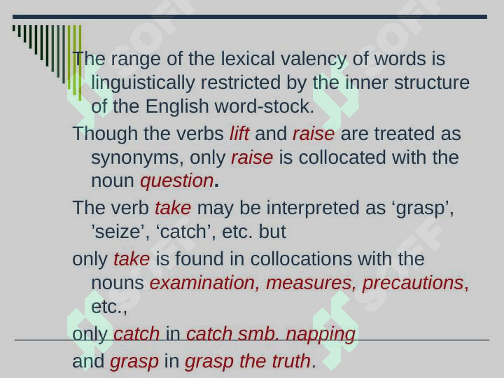 Free Word groups and Phraseological Units 6