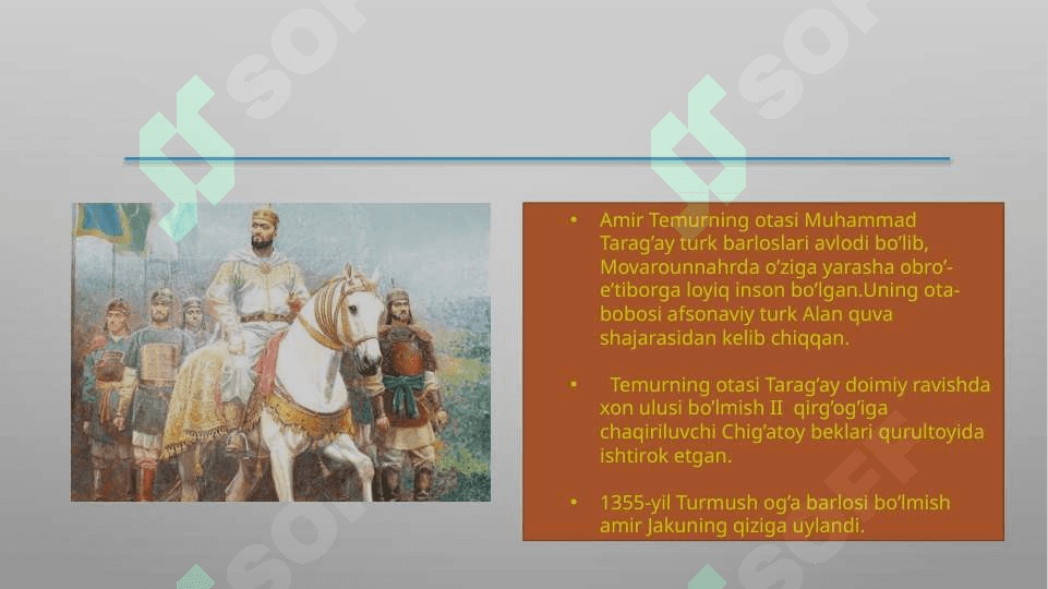 Amir Temur “Temuriylar” davlati asoschisi 3