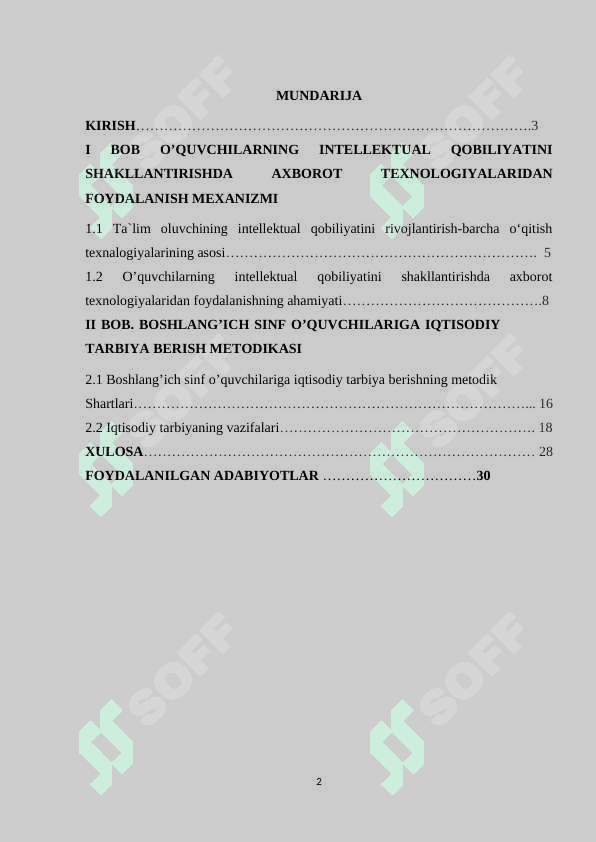 O’quvchilarning Intellektual qobilyatini shakllantirishda axborot texnologiyalaridan foydalanish mexanizimi 2