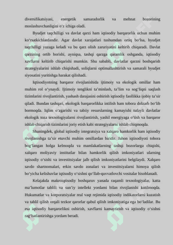 Makroiqtisodiy indekatorlarni ishlab chiqarish 7