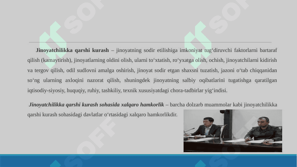 Jinoyatchilikka qarshi kurash sohasida xalqaro hamkorlik 3